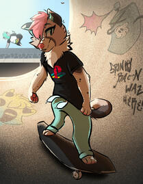 Colored Sketch - Shading & Background Colored Sketch - Shading & Background